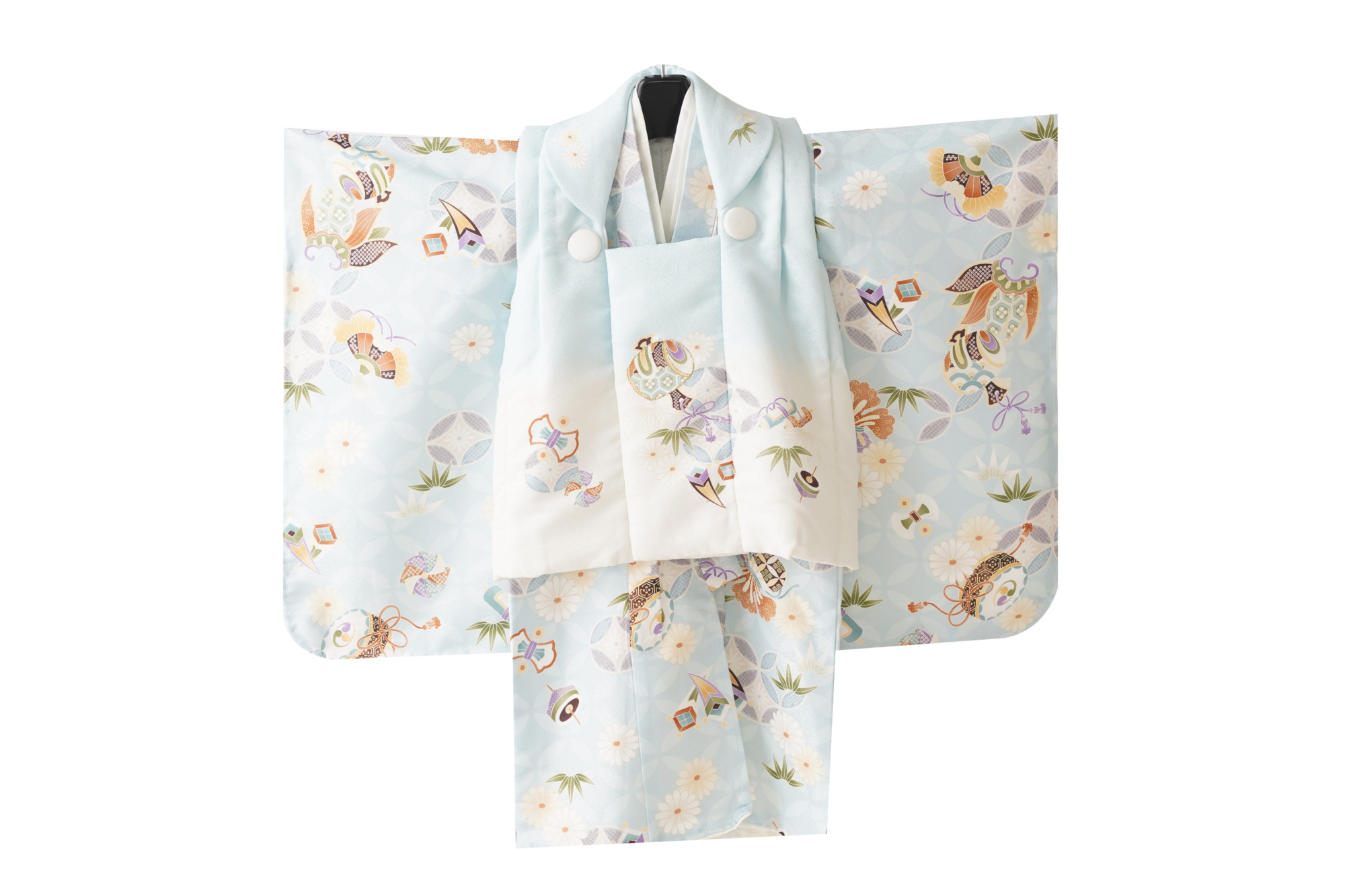 5ss-9　水色・被布　打出の小槌